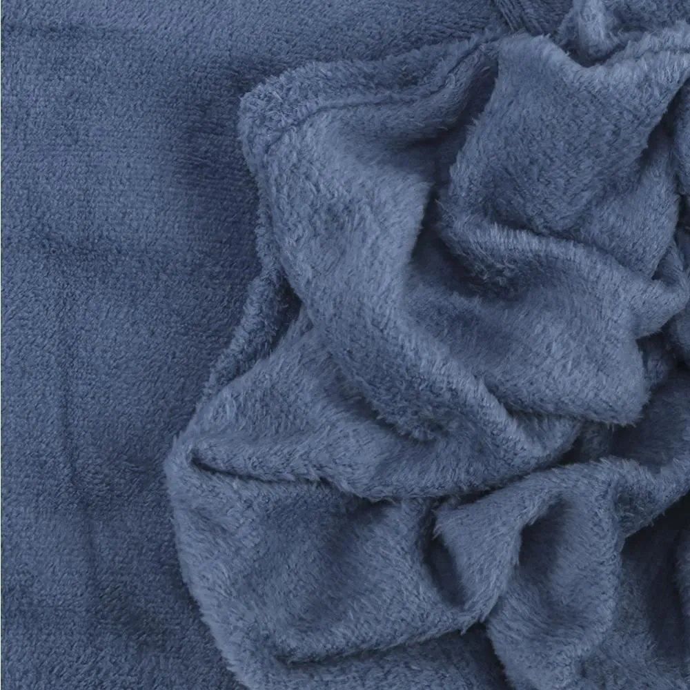 Cobertor Solteiro Microfibra Paris Havan Casa - Azul Marfim