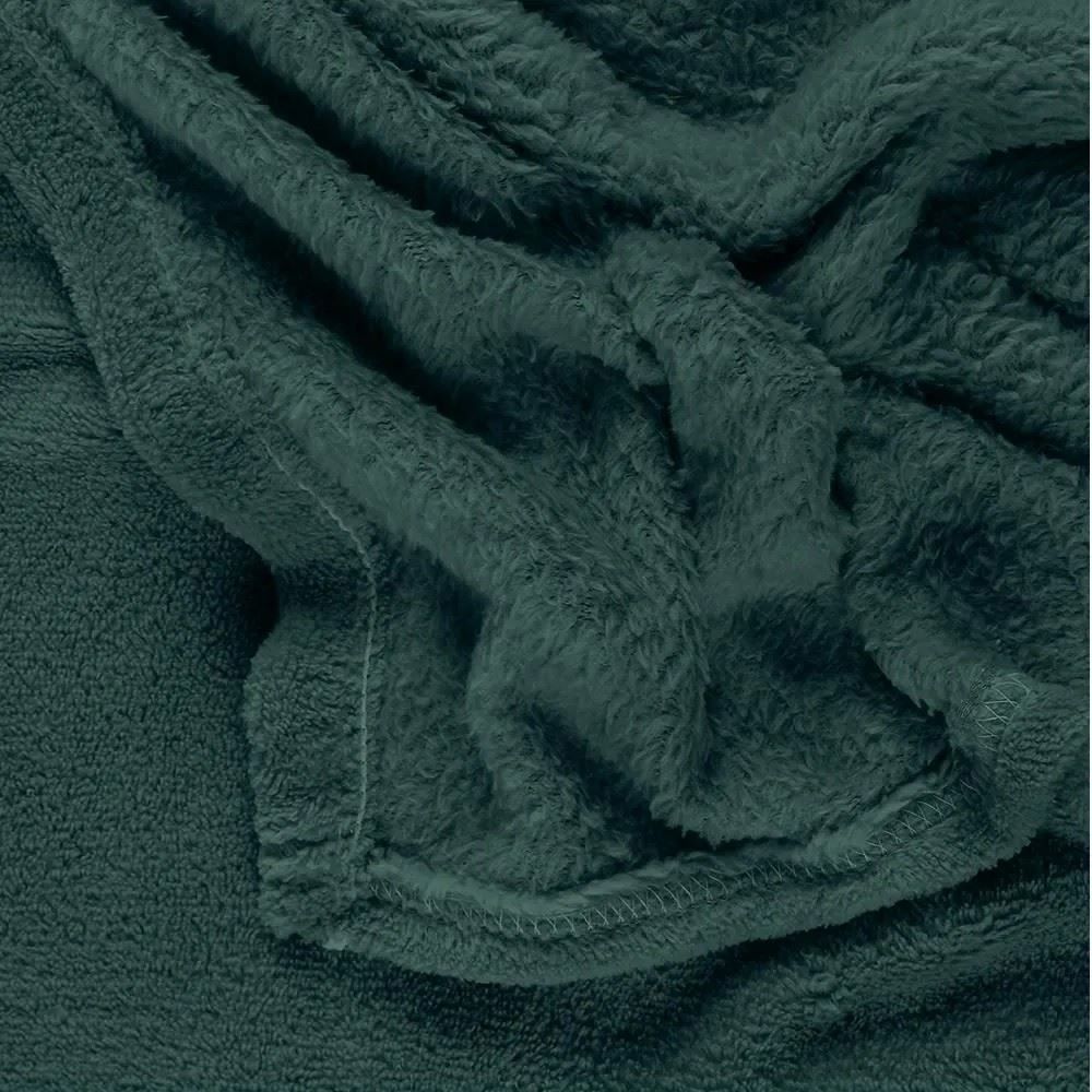 Cobertor Solteiro Microfibra Paris Havan Casa - Verde Botanico