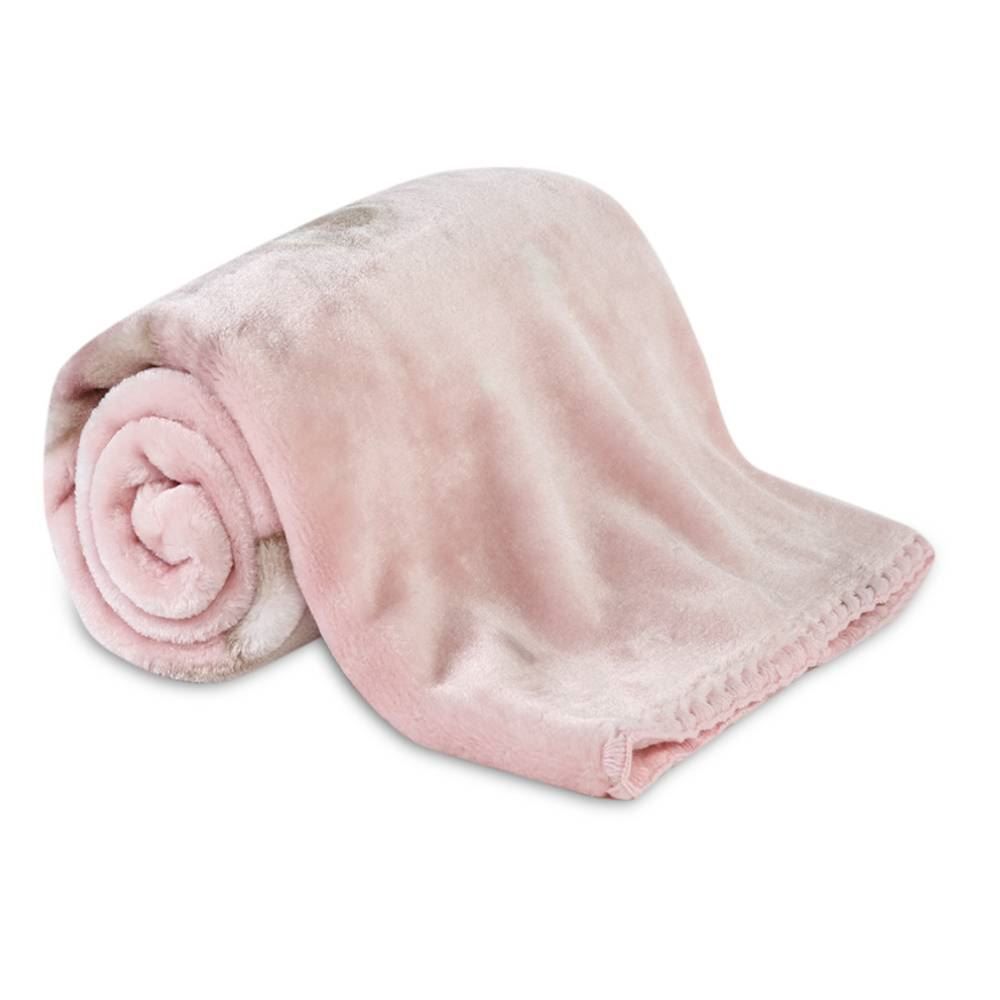 Cobertor Para Bebê 100% Poliéster Rachel Havan Baby - Teddy Rosa