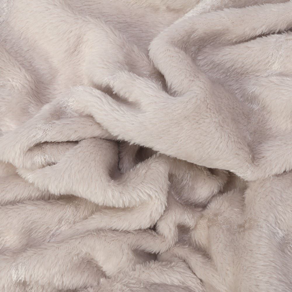 Cobertor Queen 100% Poliéster Elegance Havan Casa - Bege