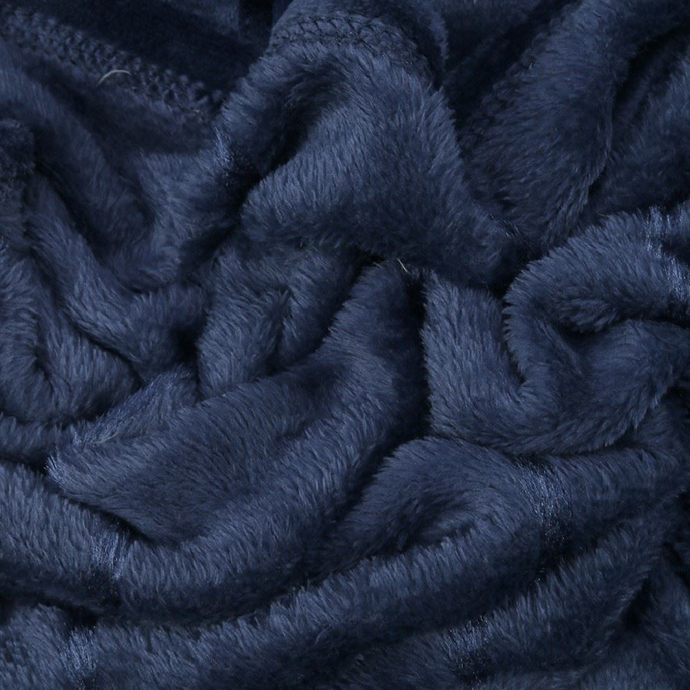 Cobertor Queen 100% Poliéster Elegance Havan Casa - Azul