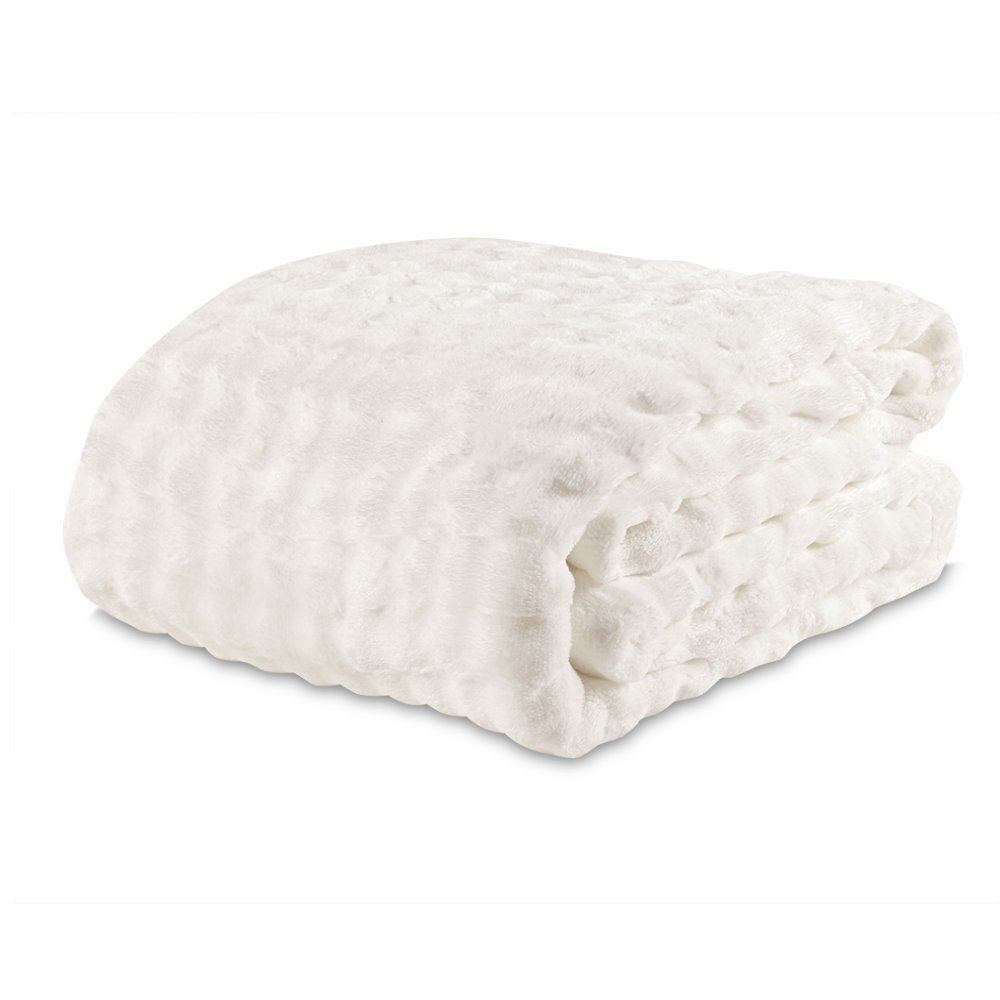 Cobertor Queen 100% Poliéster Requinte Havan Casa - Off White