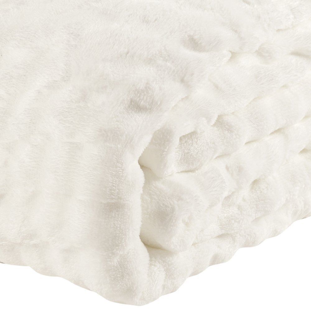 Cobertor Queen 100% Poliéster Requinte Havan Casa - Off White