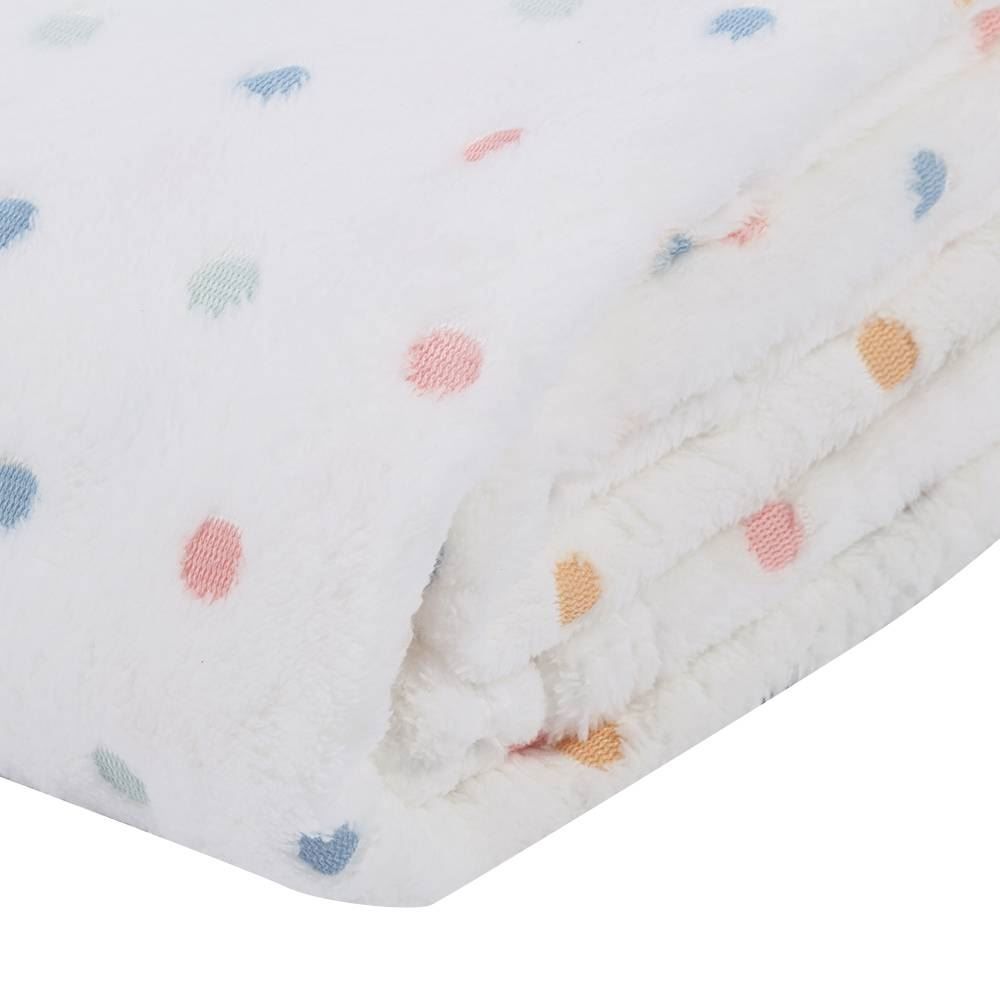 Cobertor Queen Microfibra 3D Havan Casa - Poá Colors