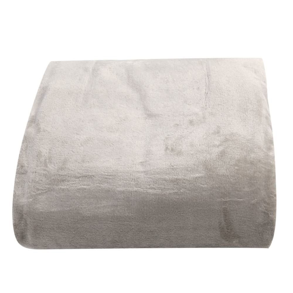 Cobertor Queen Microfibra Velour Neo Clássico Camesa - Bege
