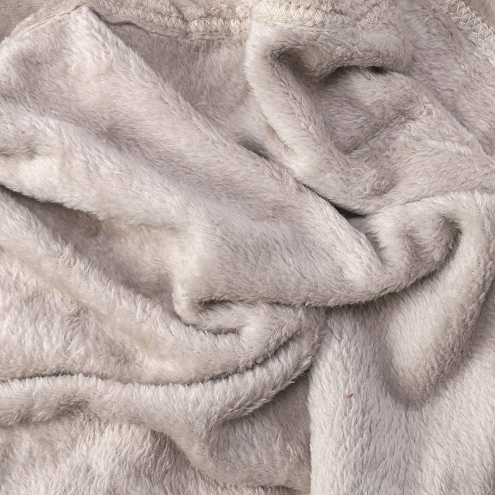 Cobertor Queen Microfibra Velour Neo Clássico Camesa - Bege