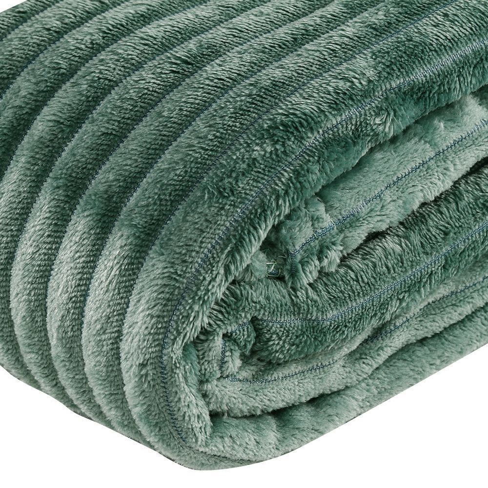 Cobertor Queen Montreal 100% Poliéster Havan Casa - Verde