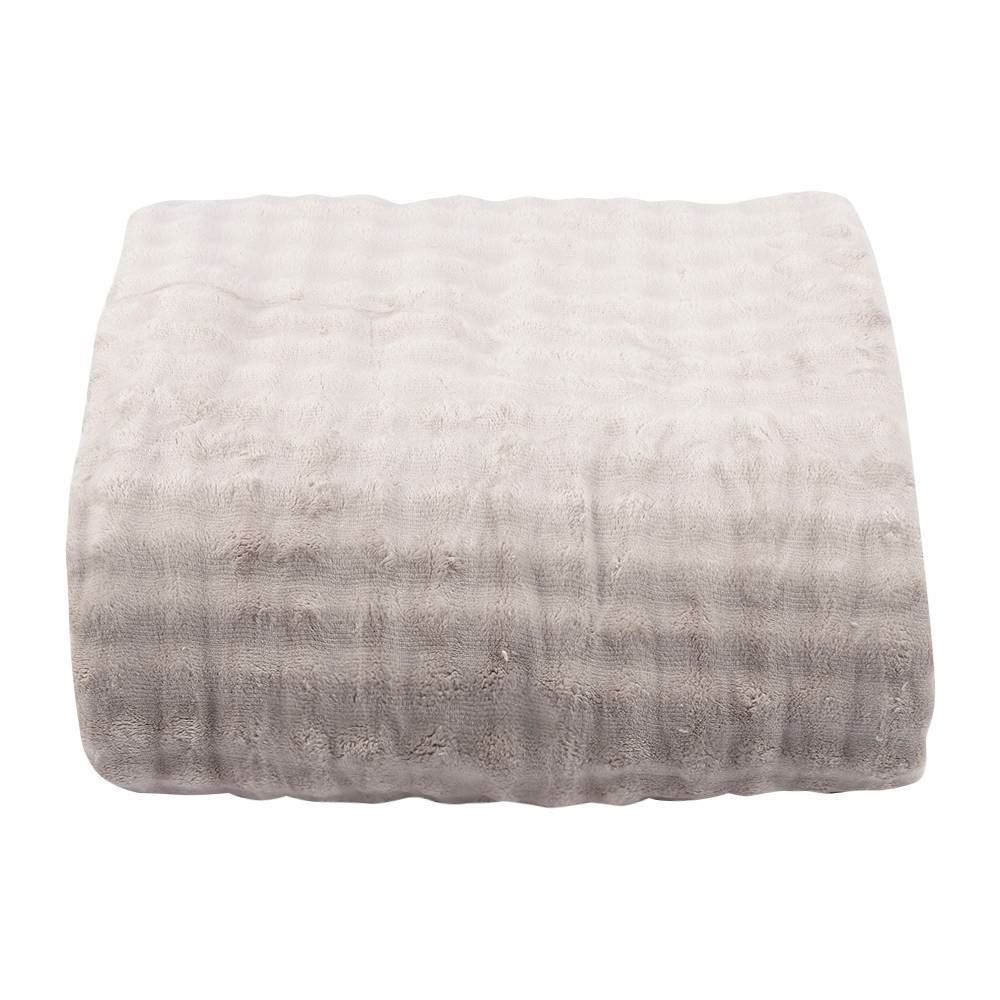 Cobertor Queen Requinte Color Sherpa Havan Casa - Bege