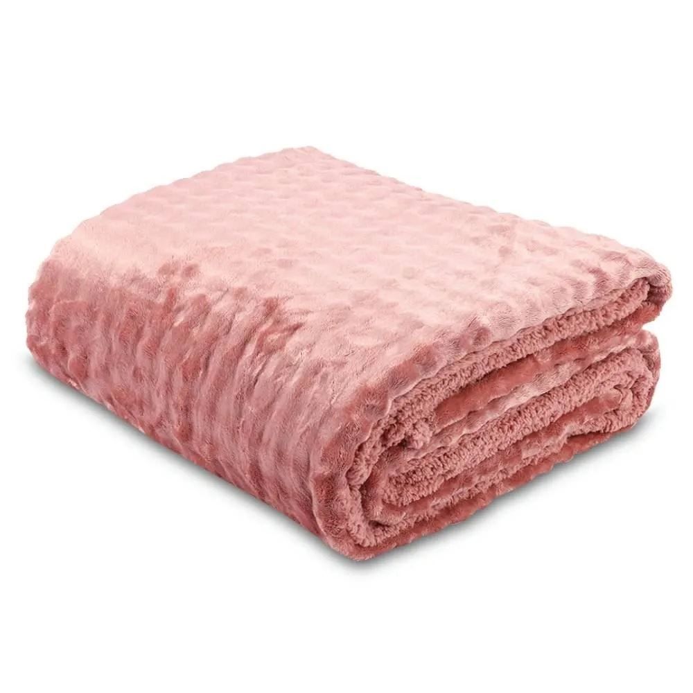 Cobertor Queen Requinte Color Sherpa Havan Casa - Argila