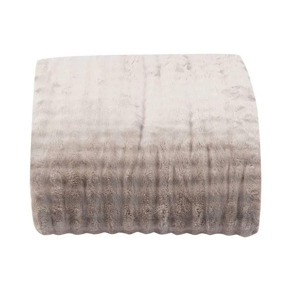 Cobertor Queen Requinte Sherpa Havan Casa - Bege