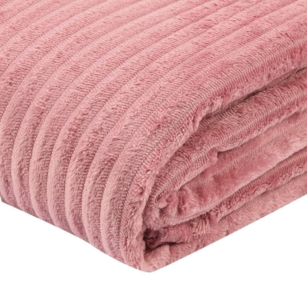 Cobertor Solteiro Montreal Havan Casa - Rosa