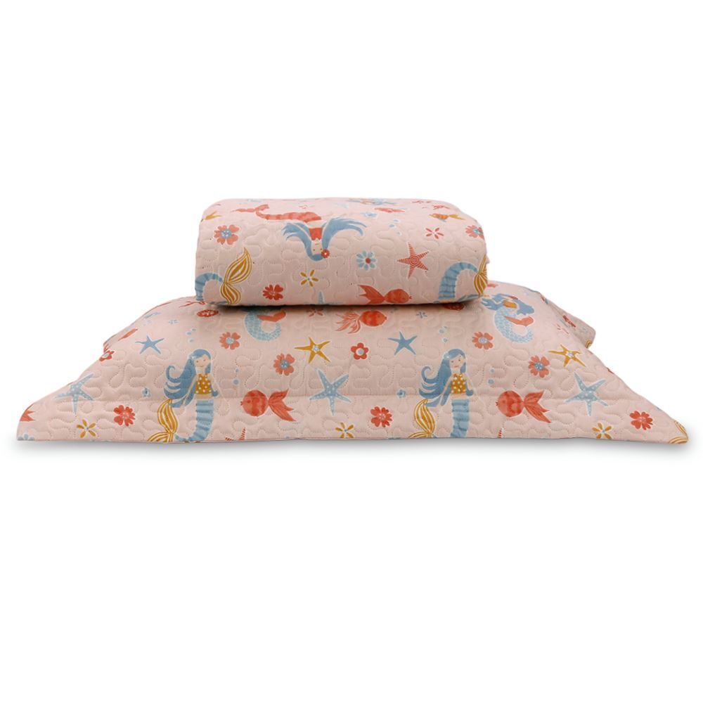 Kit Colcha Solteiro Dupla Face Matelado Havan Kids 2 pçs - Catchy Pessego
