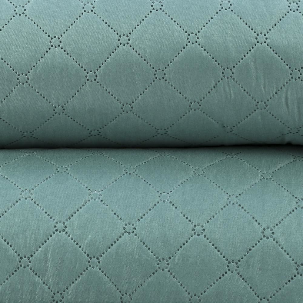 Kit Colcha Casal 100% Poliéster Lisa Versalhes Havan Casa 3 Pçs - Verde