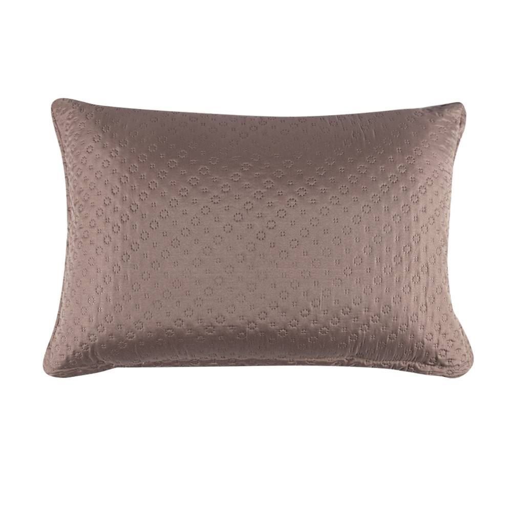 Kit Colcha Casal 100% Poliéster Lisa Rozac 3 Pçs - Cabocla