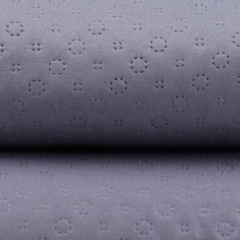 Kit Colcha Casal 100% Poliéster Lisa Rozac 3 Pçs - Titanium