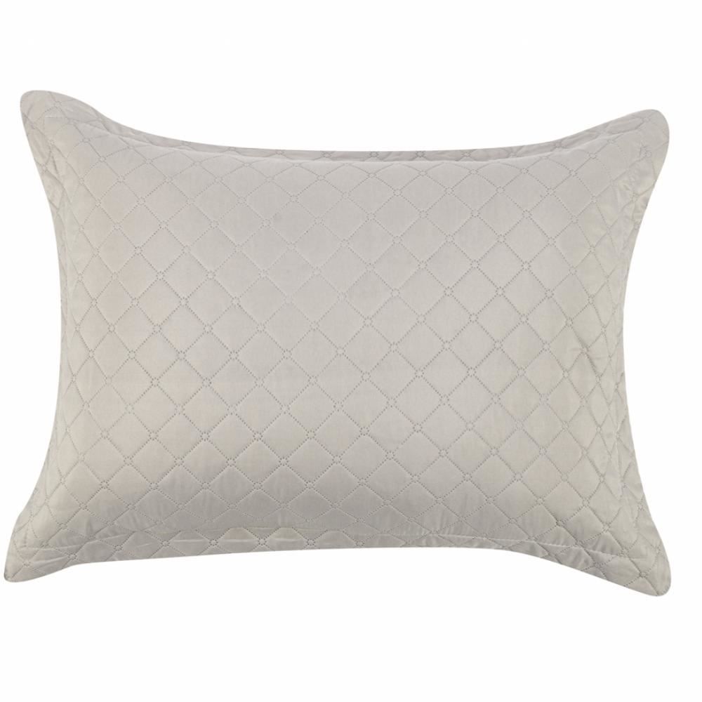 Kit Colcha King Dupla Face Lisa Havan Casa 3 Pçs - Bege Cru