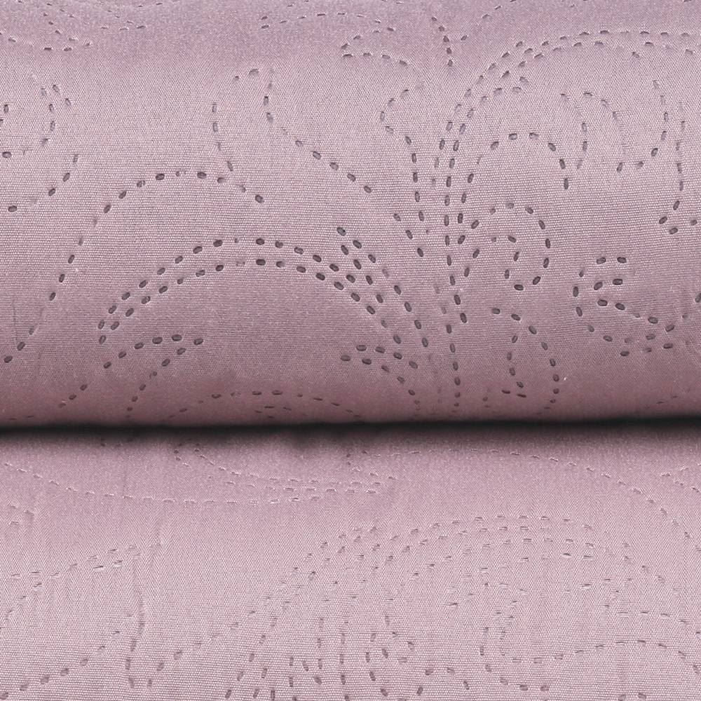 Kit Colcha Queen 100% Poliéster Lisa Rozac 3 Pçs - Violeta