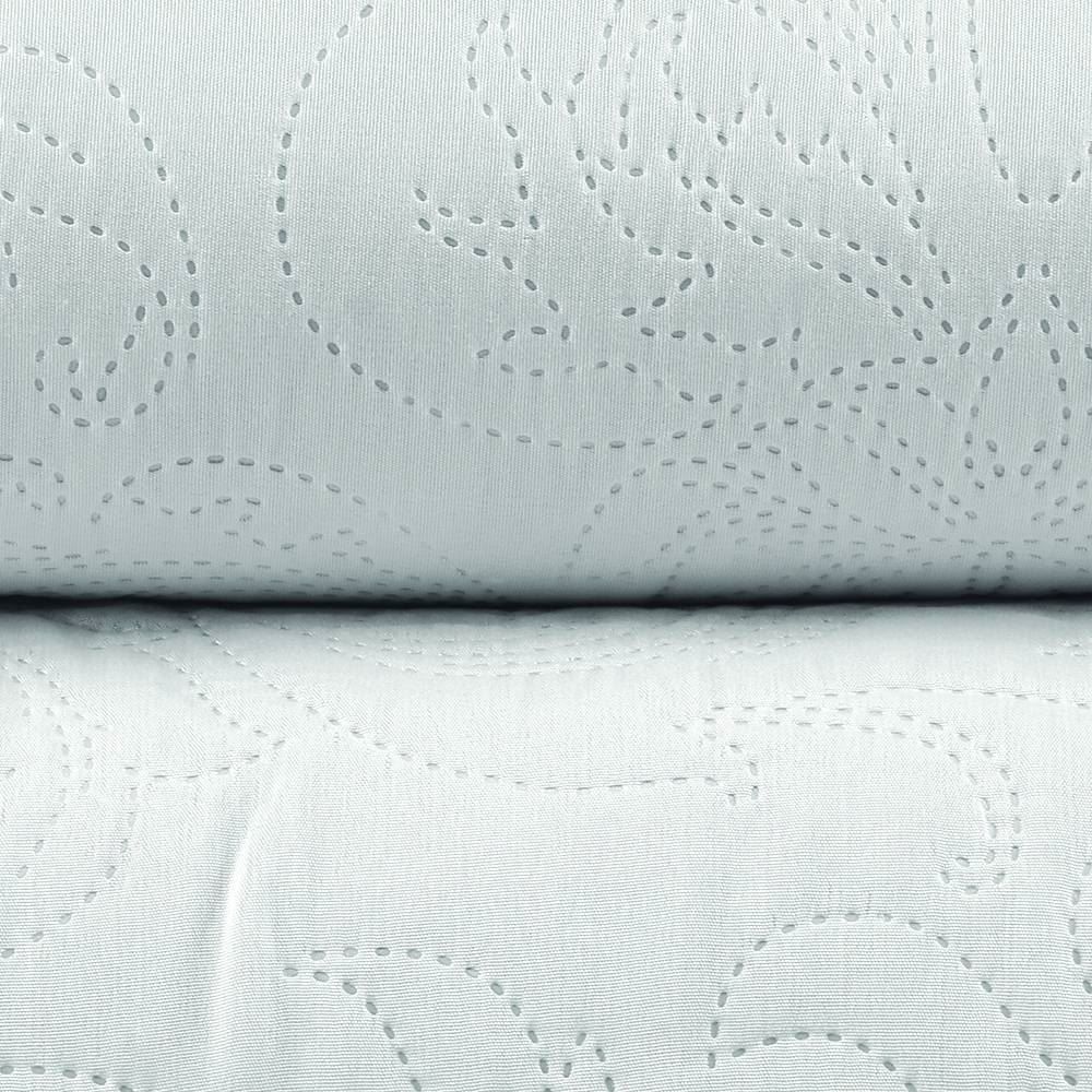 Kit Colcha Queen 100% Poliéster Lisa Rozac 3 Pçs - Branco