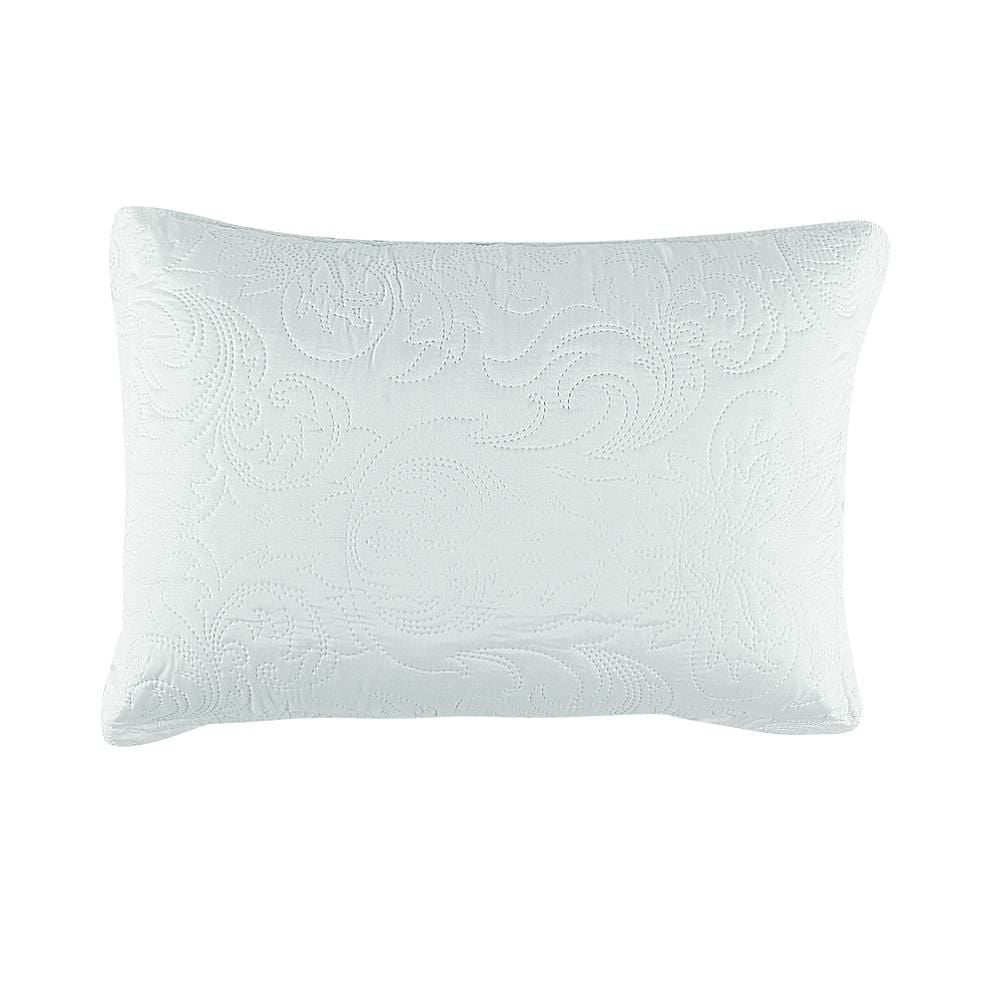 Kit Colcha Queen 100% Poliéster Lisa Rozac 3 Pçs - Branco