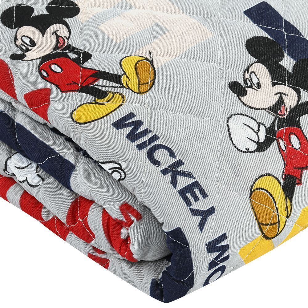 Colcha Solteiro Infantil Divertida Lepper - Mickey