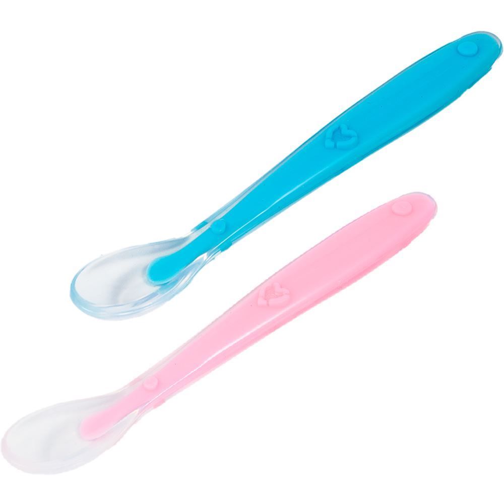 Colher Anatômica Em Silicone Buba - Sortido