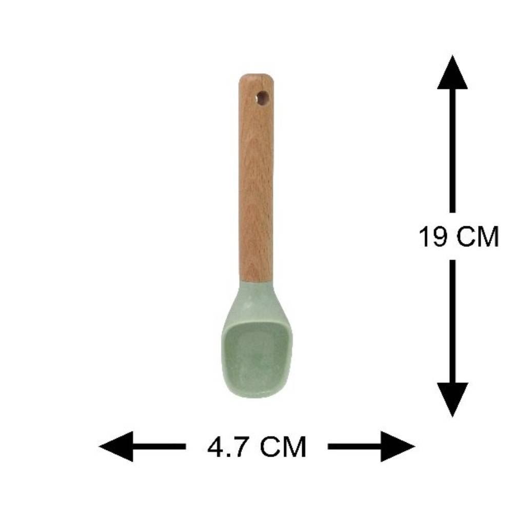 Colher De Sorvete Cabo De Madeira Havan Casa - 19cm