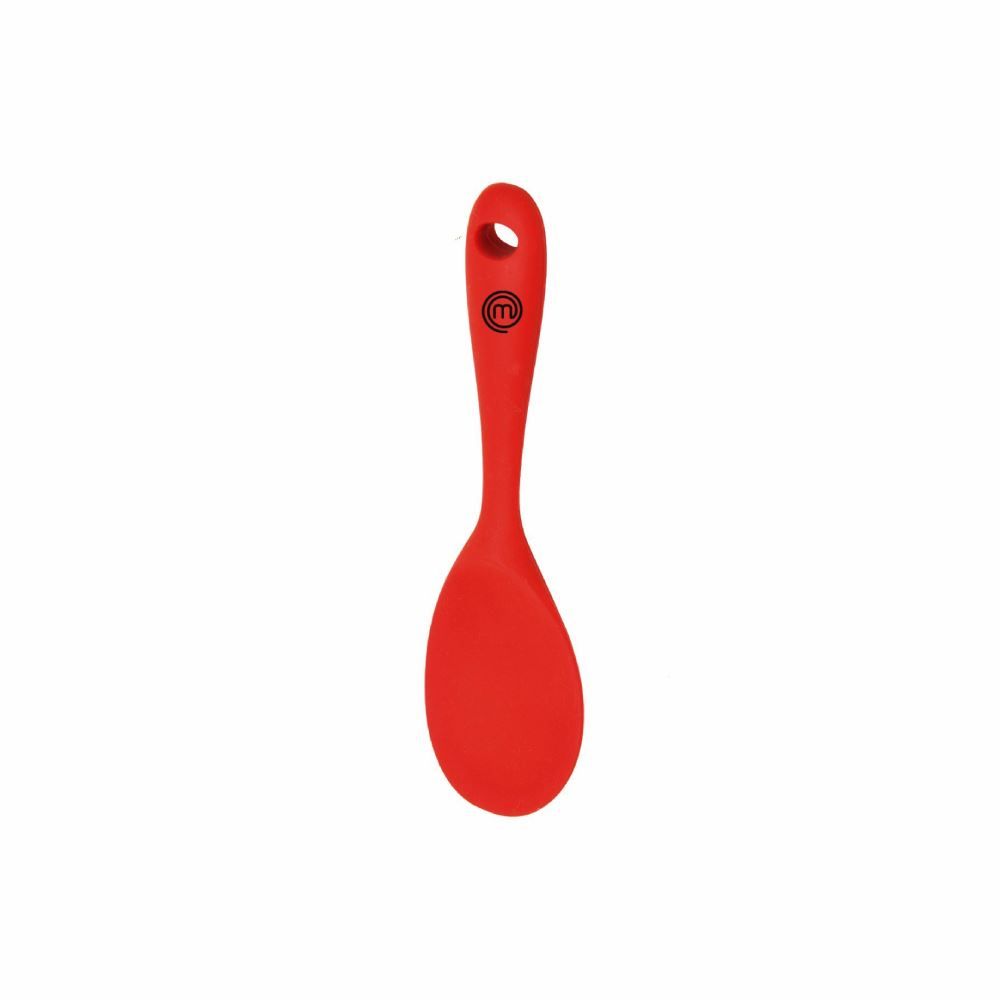 Colher Para Risoto De Silicone Masterchef - Vermelho