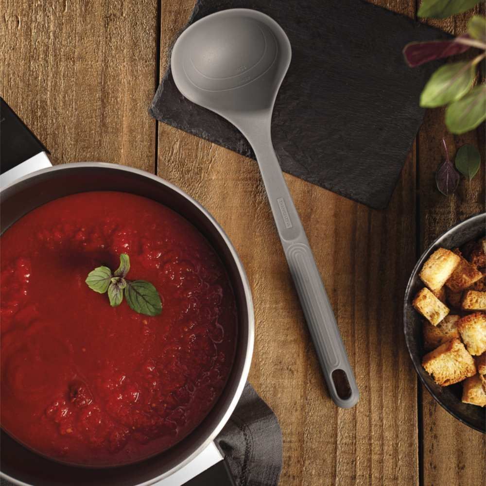 Concha De Silicone Tramontina Softta - Cinza