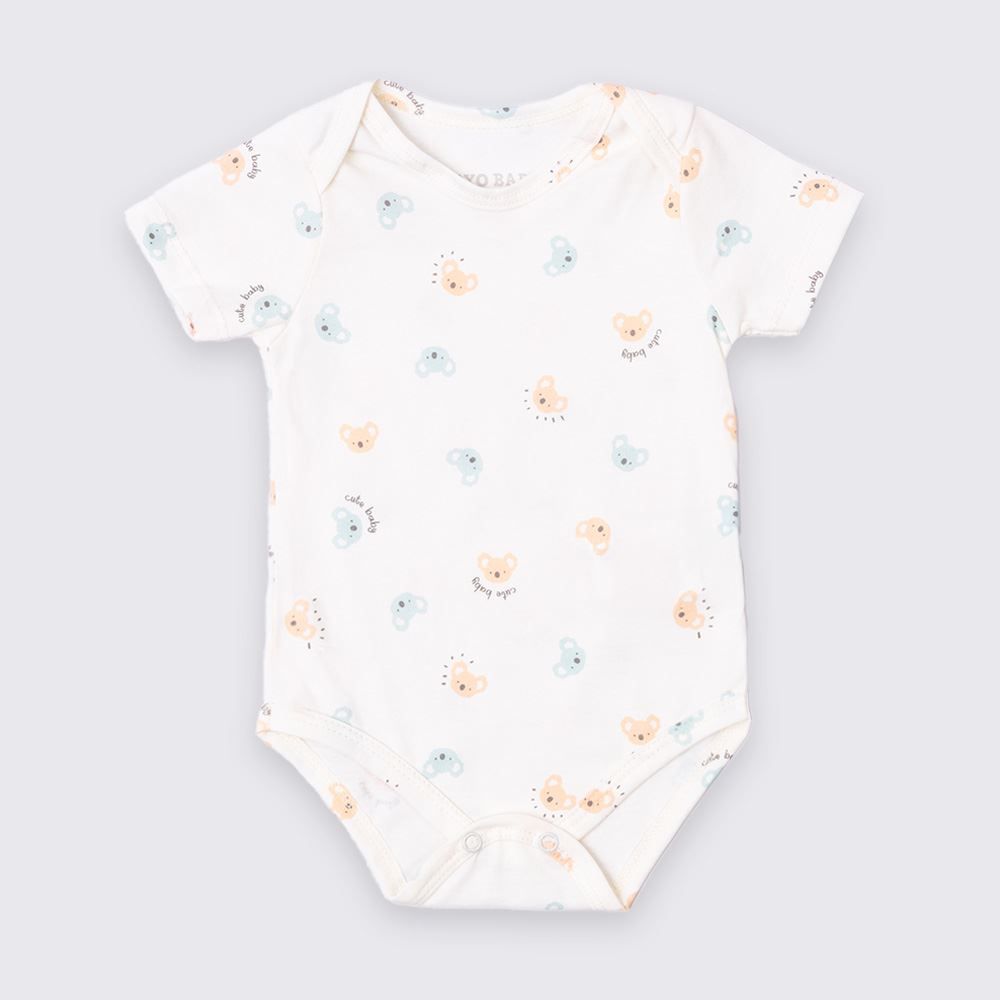 Conjunto Bebê Jardineira e Body Coala Yoyo Baby