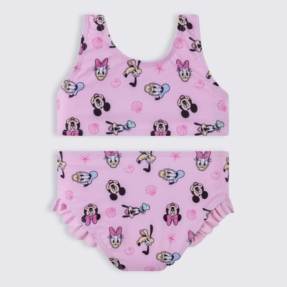 Conjunto Biquíni Infantil Mickey 1 a 3 Anos Disney