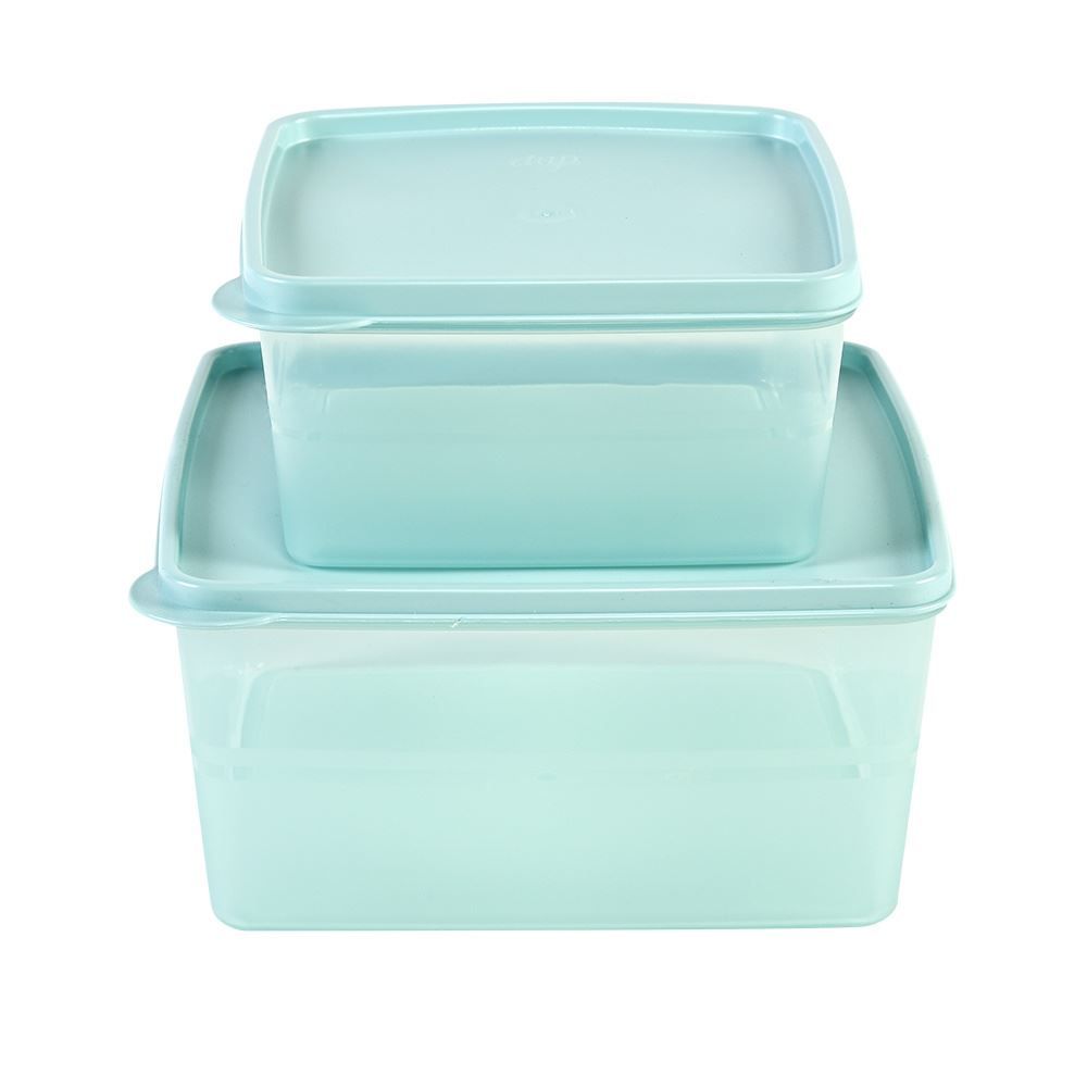 Jogo De Potes Herméticos Celebration Dup 2 Peças - Verde