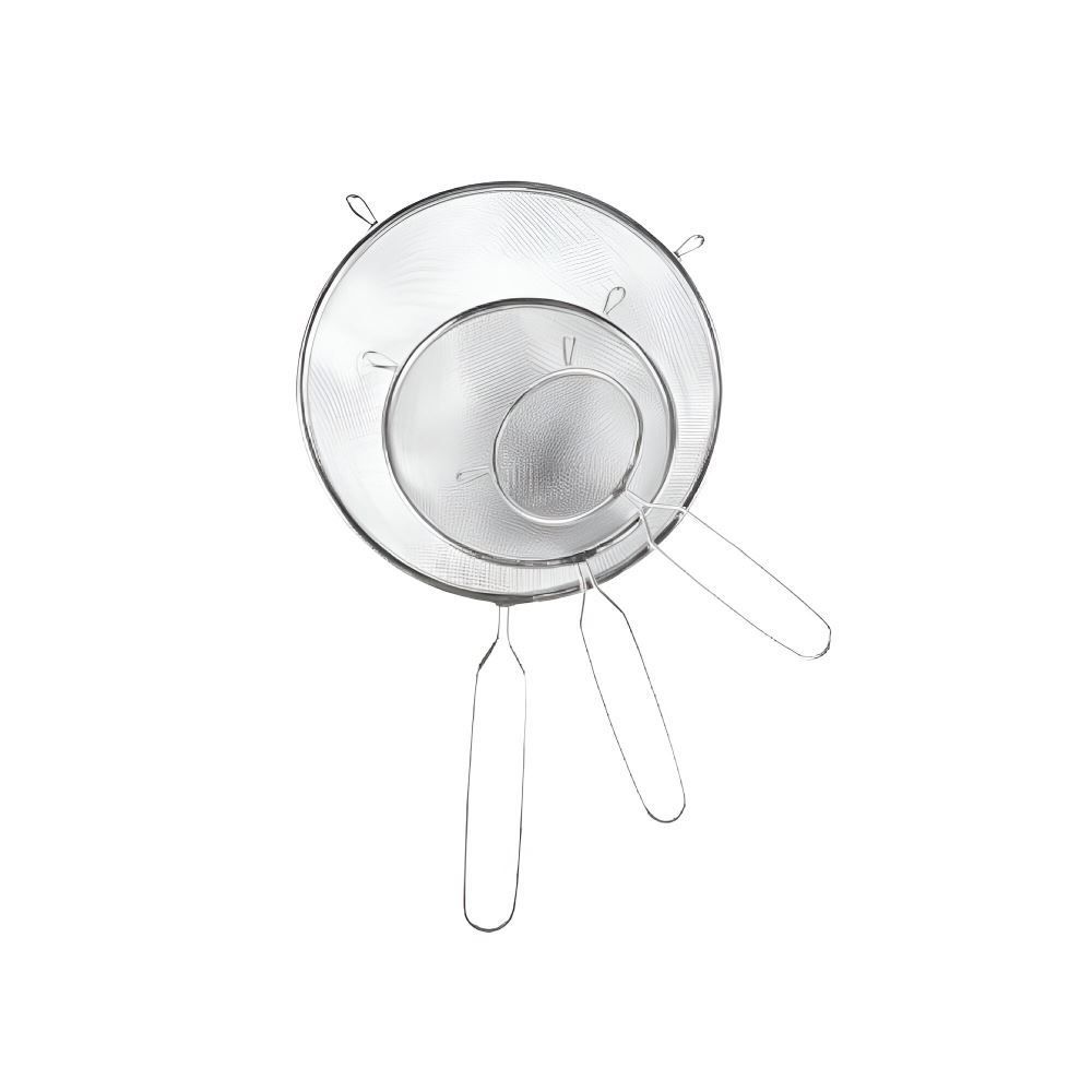 Jogo De Peneiras Havan Casa 3 Peças - Inox