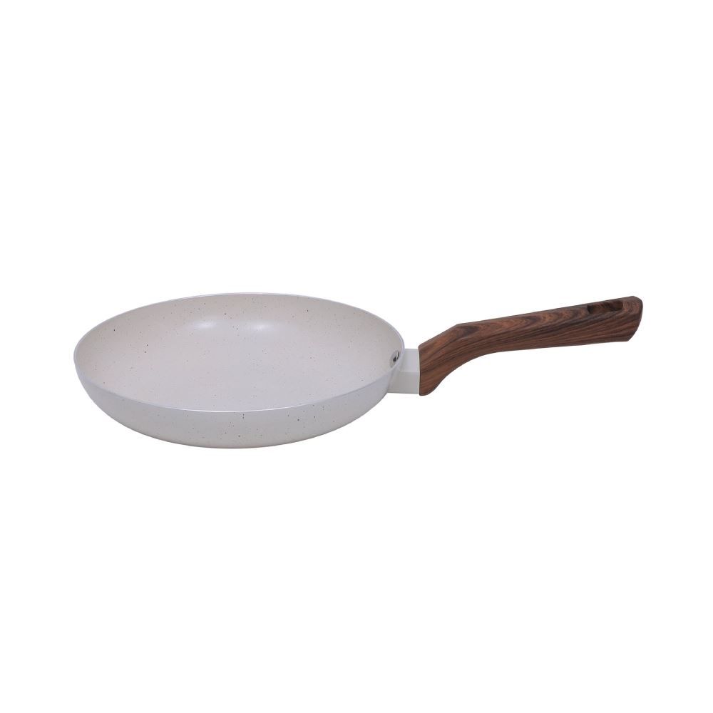 Jogo de Panelas Cerâmica Pratic Cook Mármol Mimo 6 Peças - Baunilha