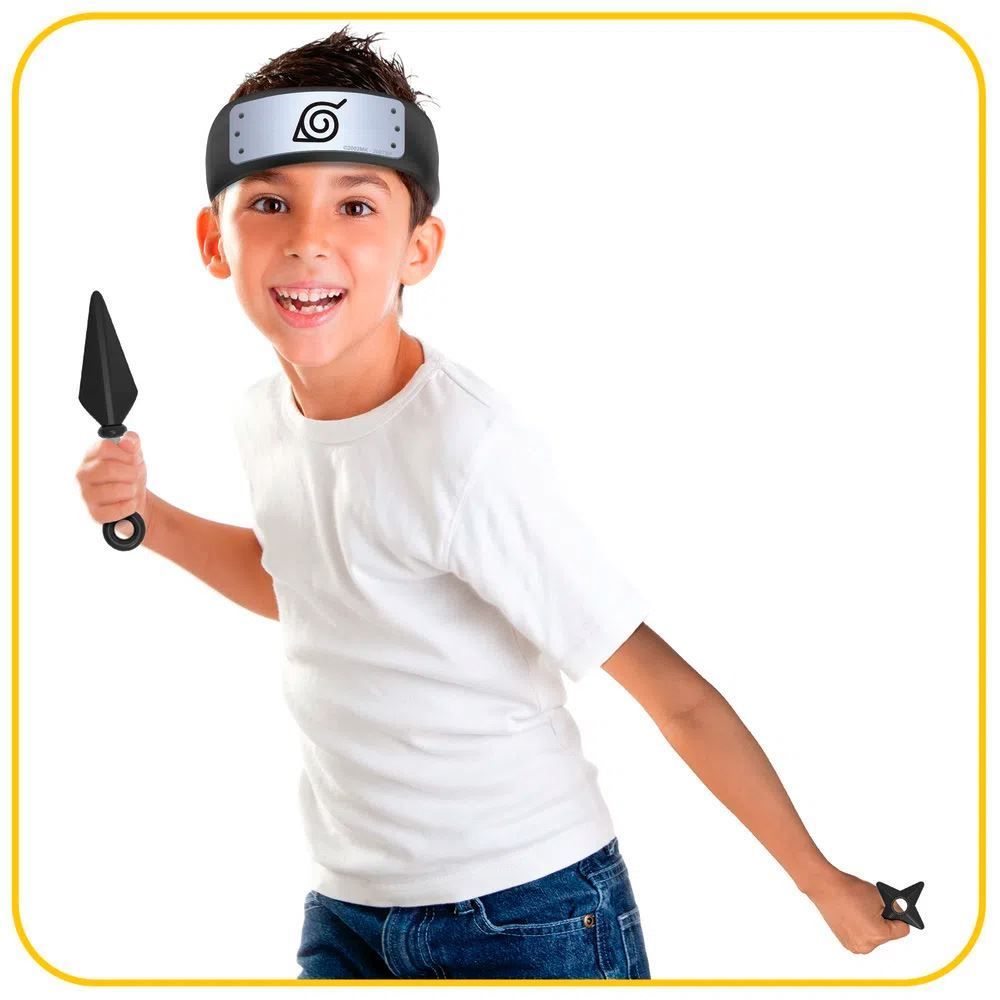 Conjunto De Acessórios Naruto Kit Ninja Elka - 1188