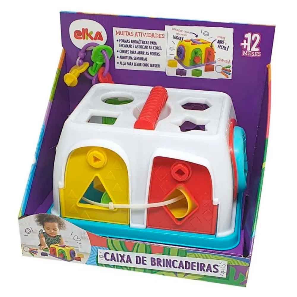 Conjunto De Atividades Caixa De Brincadeiras Elka - 1135