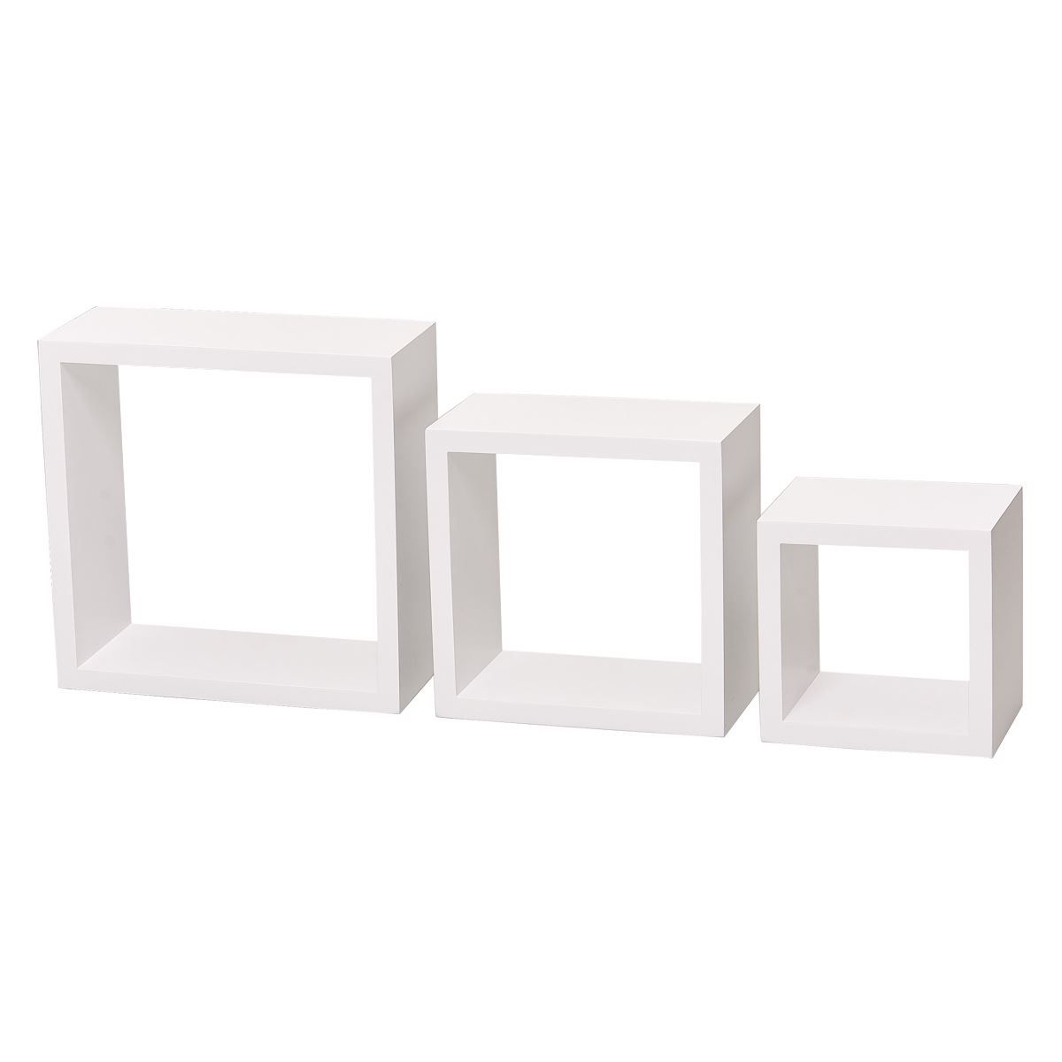 Conjunto De Cubos Em Mdp Com 3 Peças Jpf Móveis - Branco