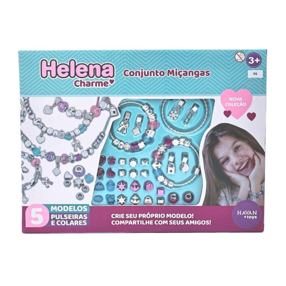 Conjunto de Miçangas Infantil Helena Havan Toys - HBR0446