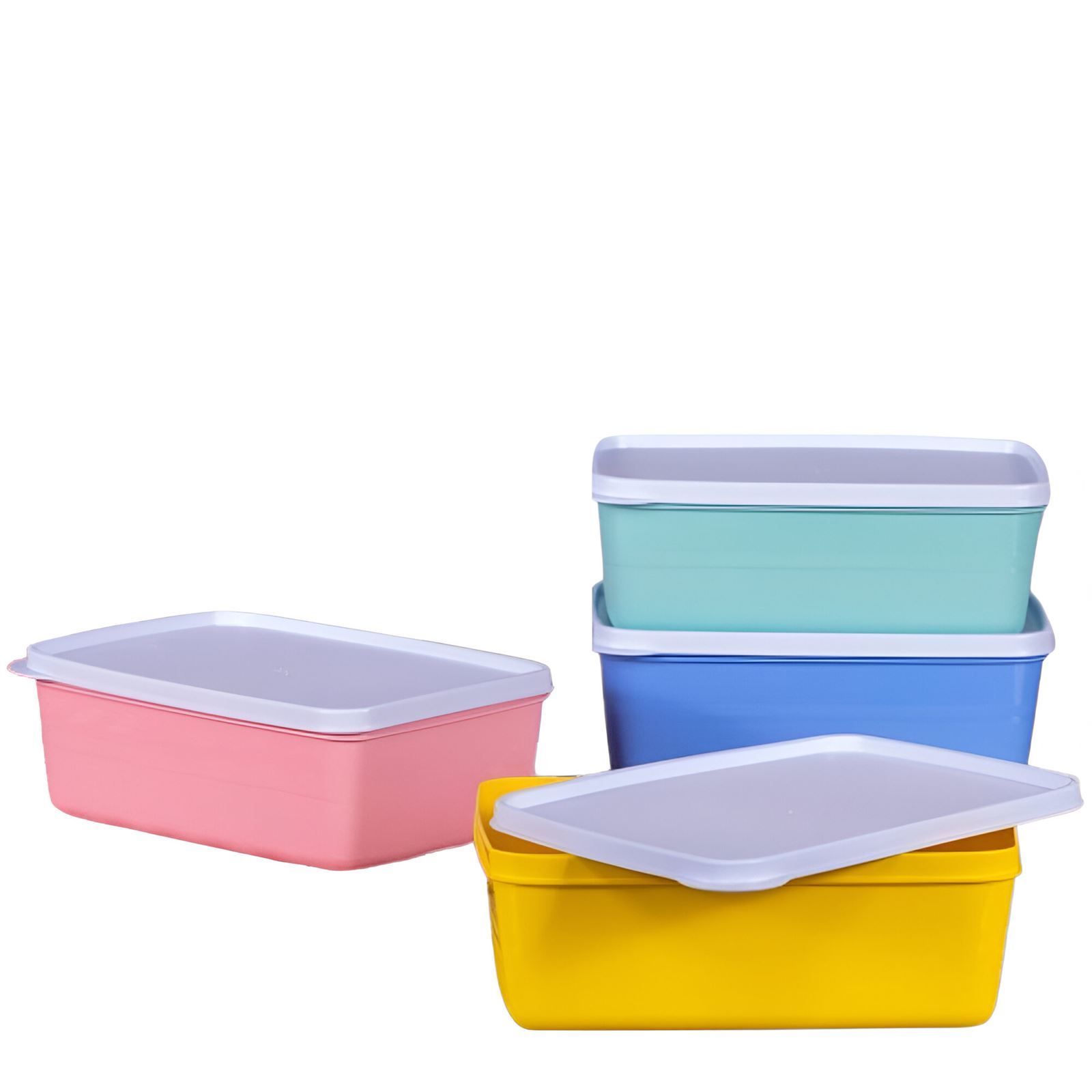 Jogo De Potes Leve 4 Pague 3 Essencial Dup 1,2 Litros - Colors