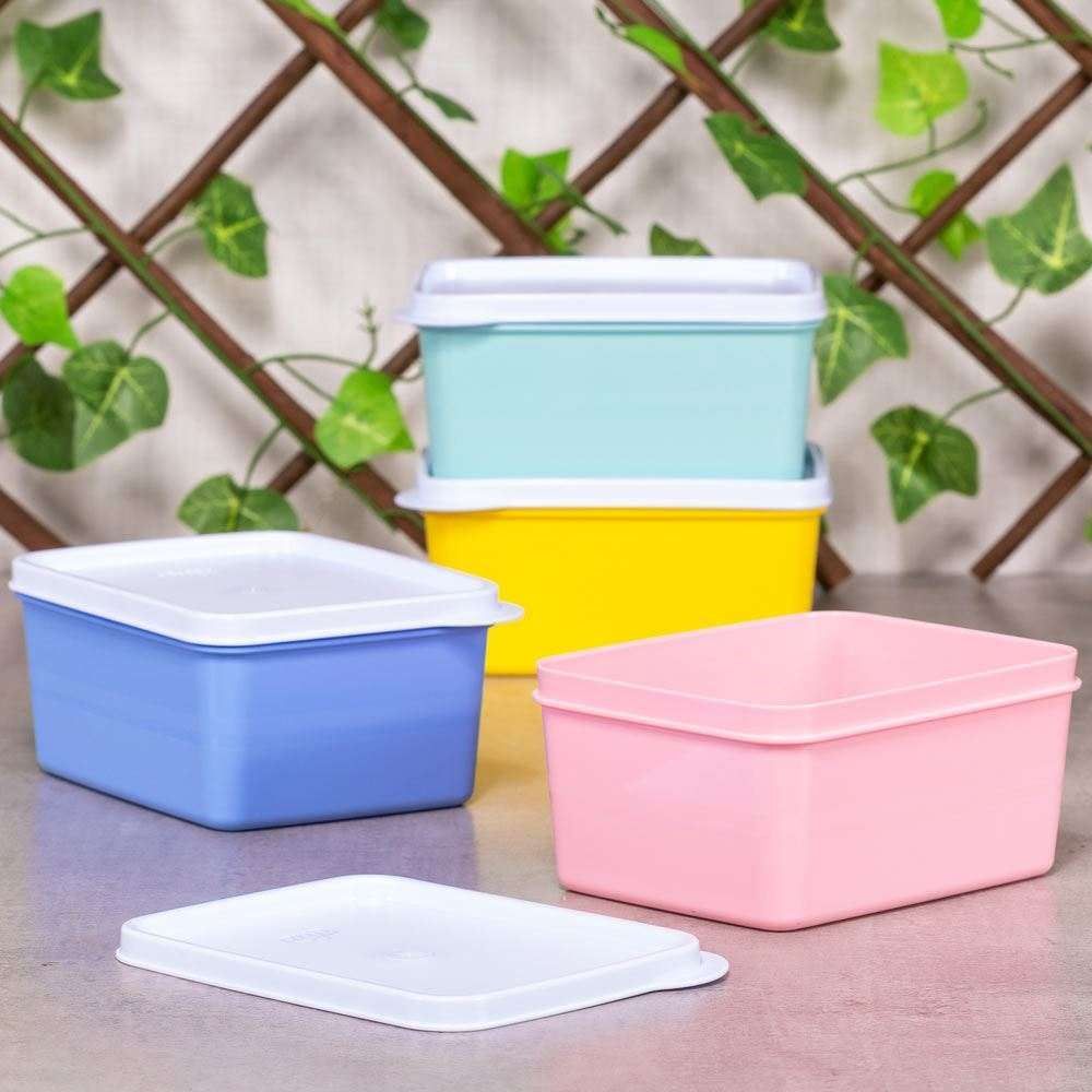 Conjunto De Potes Essencial 500Ml Leve 4 Pague 3 Dup - Colors