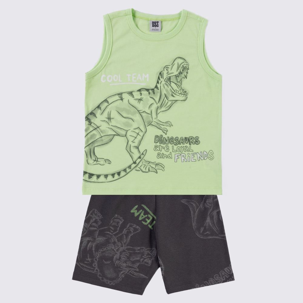 Conjunto Infantil Menino 4 a 10 Anos Hot Dog