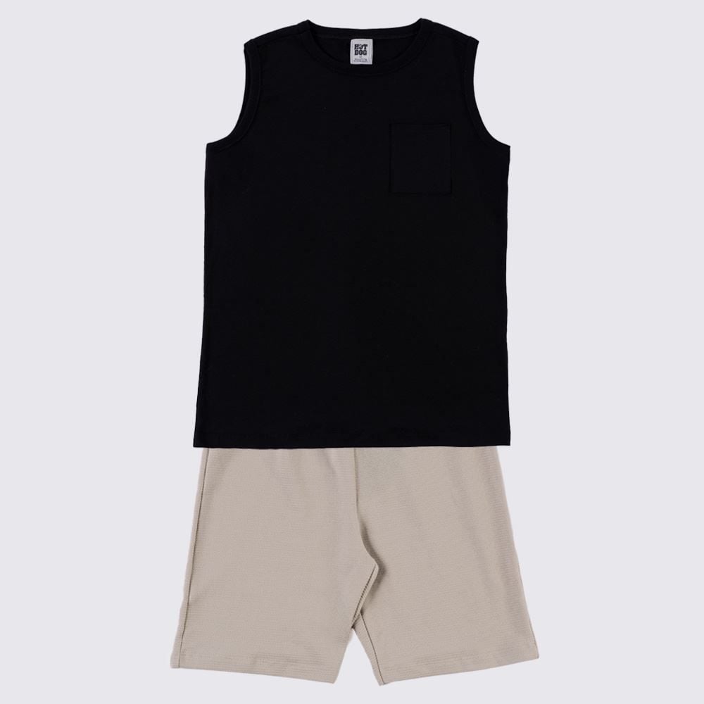 Conjunto Juvenil Menino 12 a 16 Anos Hot Dog