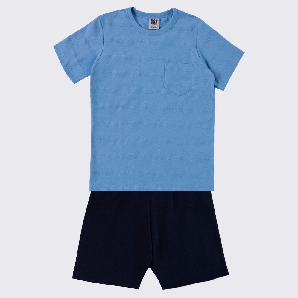 Conjunto Infantil Menino 4 a 10 Anos Hot Dog