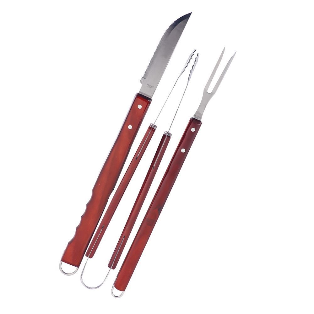 Conjunto Para Churrasco Com 3 Peças Havan - ST00326