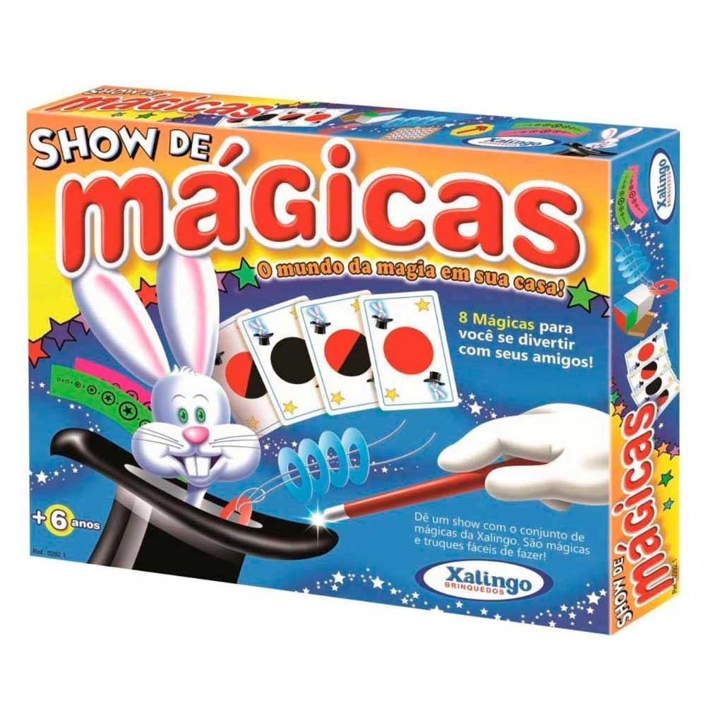 Conjunto Show De Mágicas Com 8 Mágicas Xalingo - 0292.1