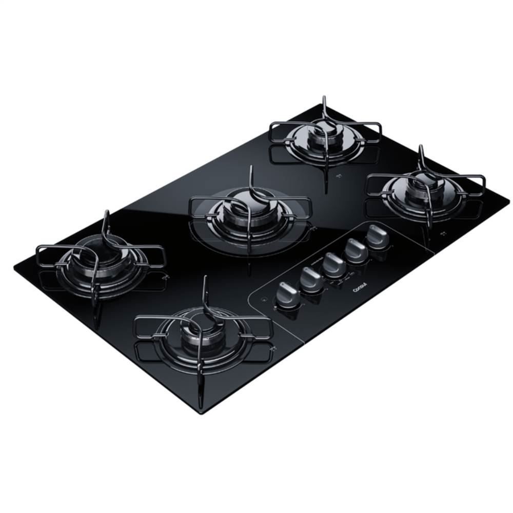 Fogão Cooktop 5 Bocas Acendimento Automático Consul - Bivolt