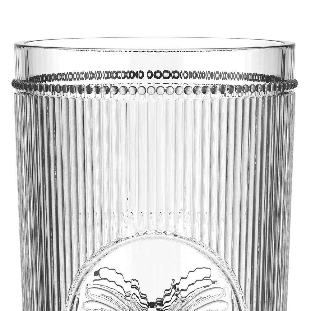 Copo Alto Borboleta Em Cristal 350Ml -  L Hermitage