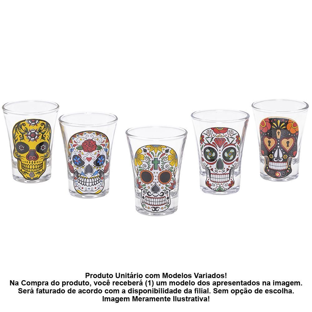 Copo Shot Campana Decormartin 7Ml Vidro - Sortido