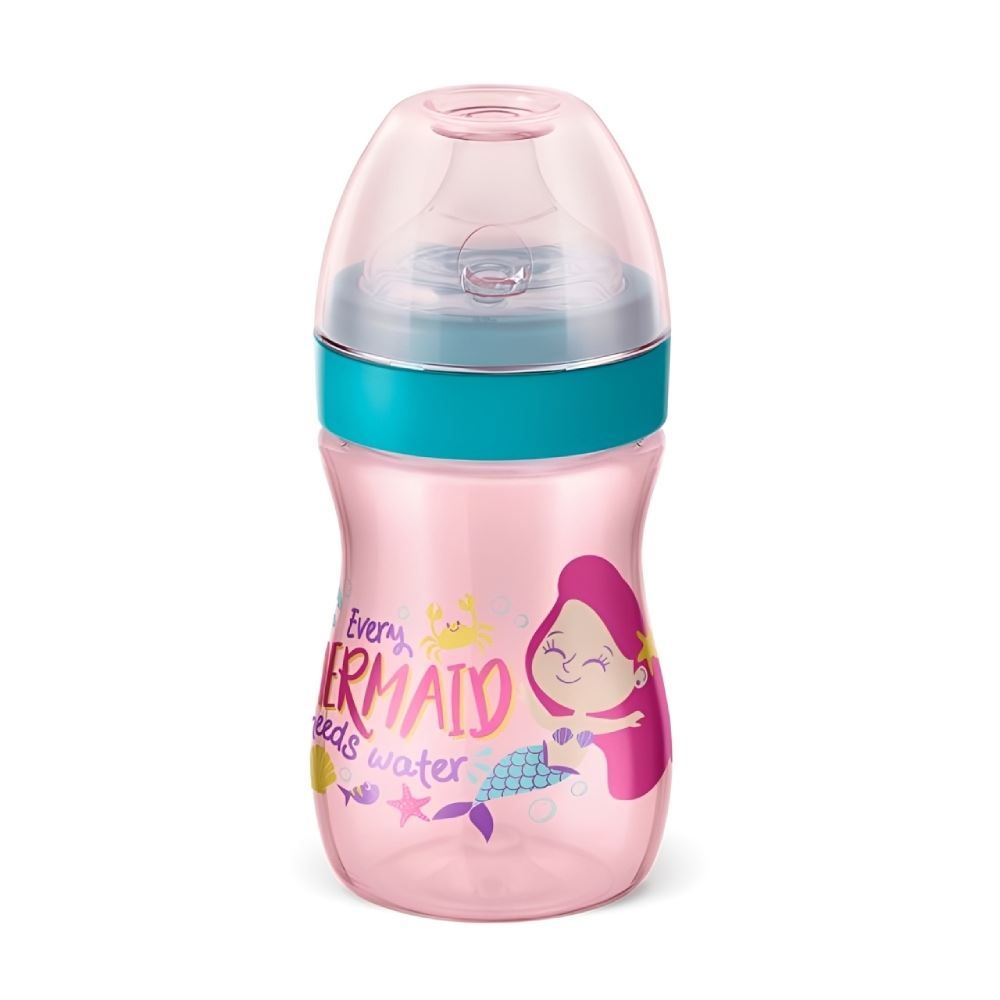 Copo Evolution Bebedor Silicone 240Ml Lillo - Rosa Claro