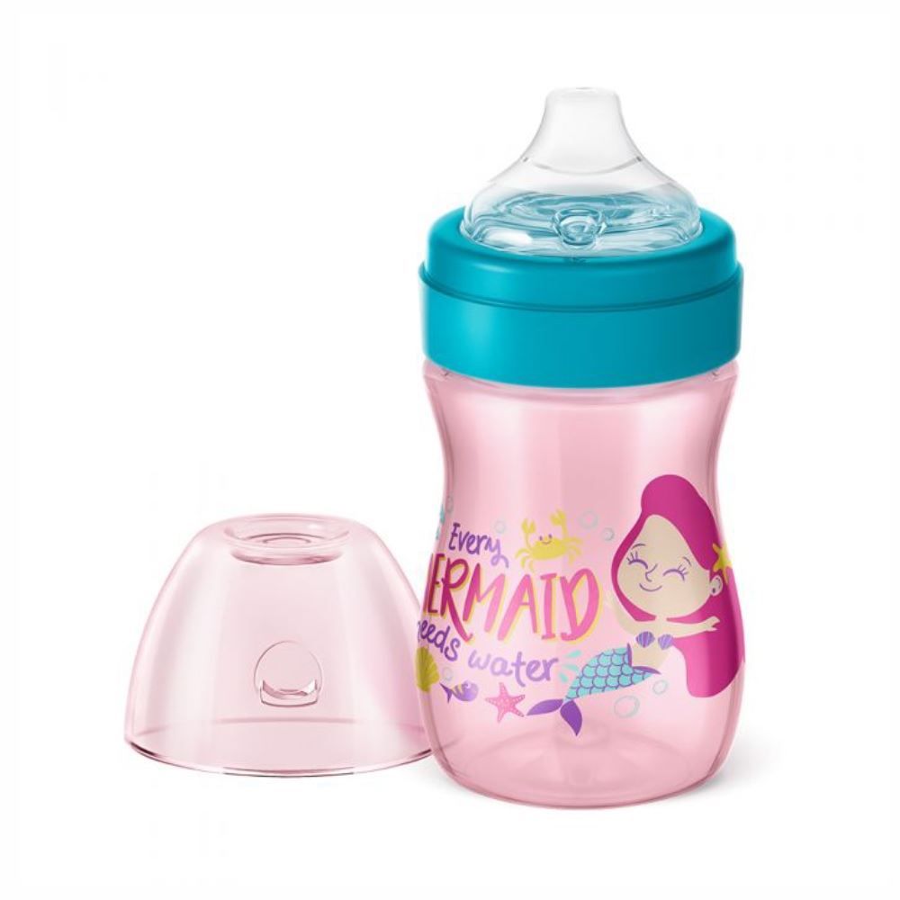 Copo Evolution Bebedor Silicone 240Ml Lillo - Rosa Claro