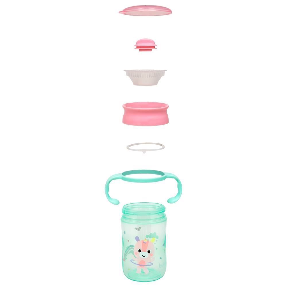 Copo Infantil Com Alça 360° Bubazoo Buba - Unicórnio 